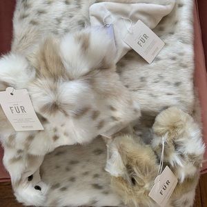 Restoration Hardware Child & Baby Snow Leopard Set